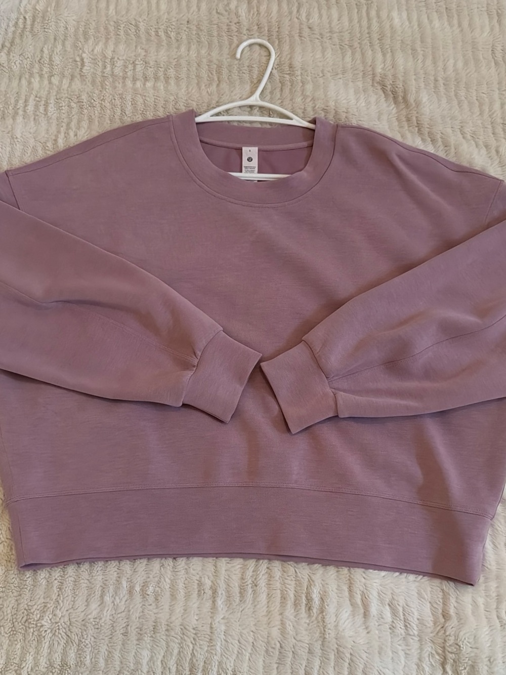 Lululemon Perfectly Oversized Cropped Crew *Softstreme™ - Picture 2 of 4